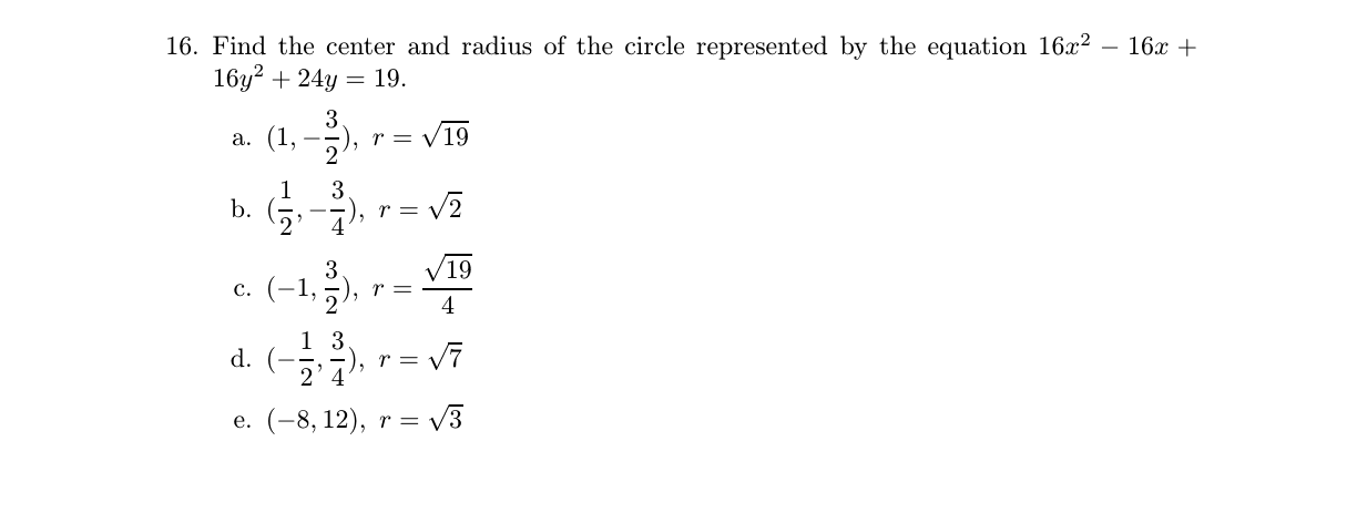 Problem 16