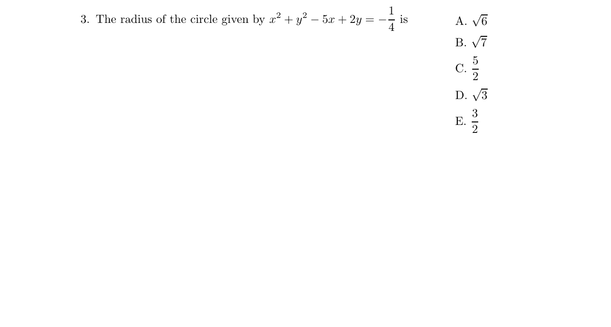 Problem 3