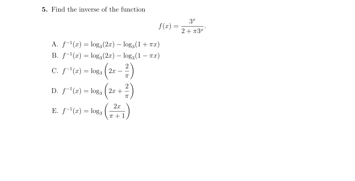 Problem 5