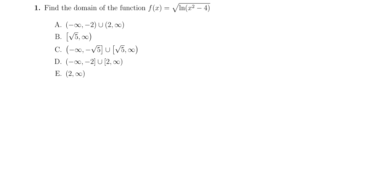 Problem 1