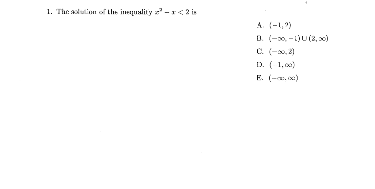 Problem 1
