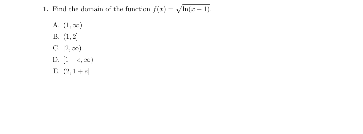 Problem 1