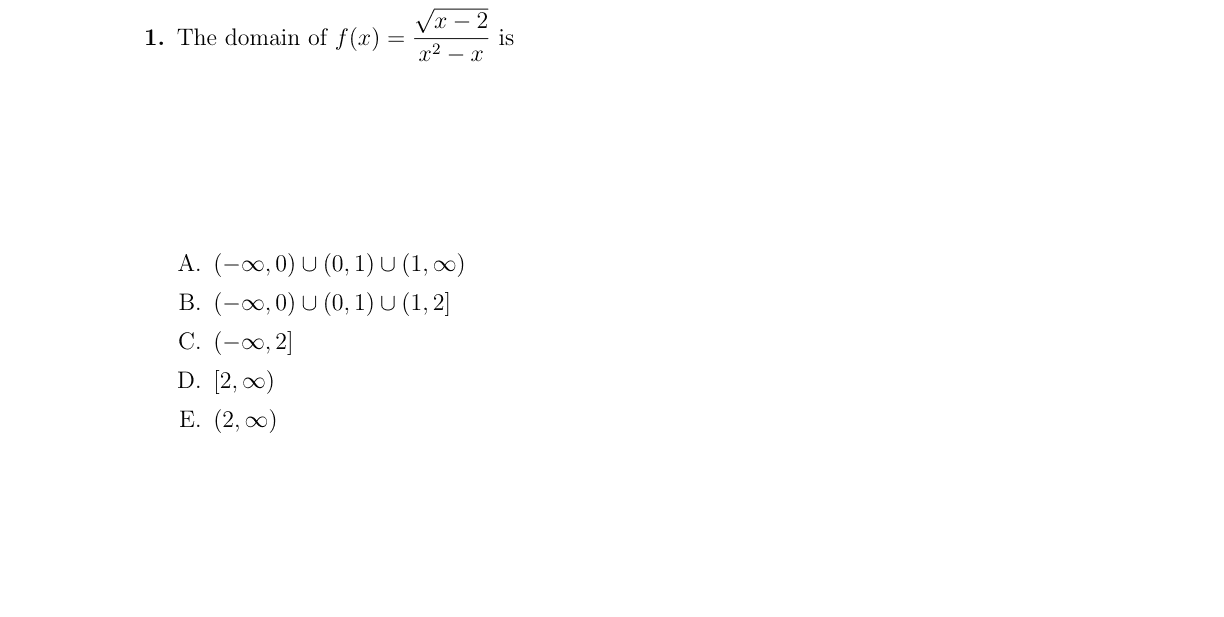 Problem 1