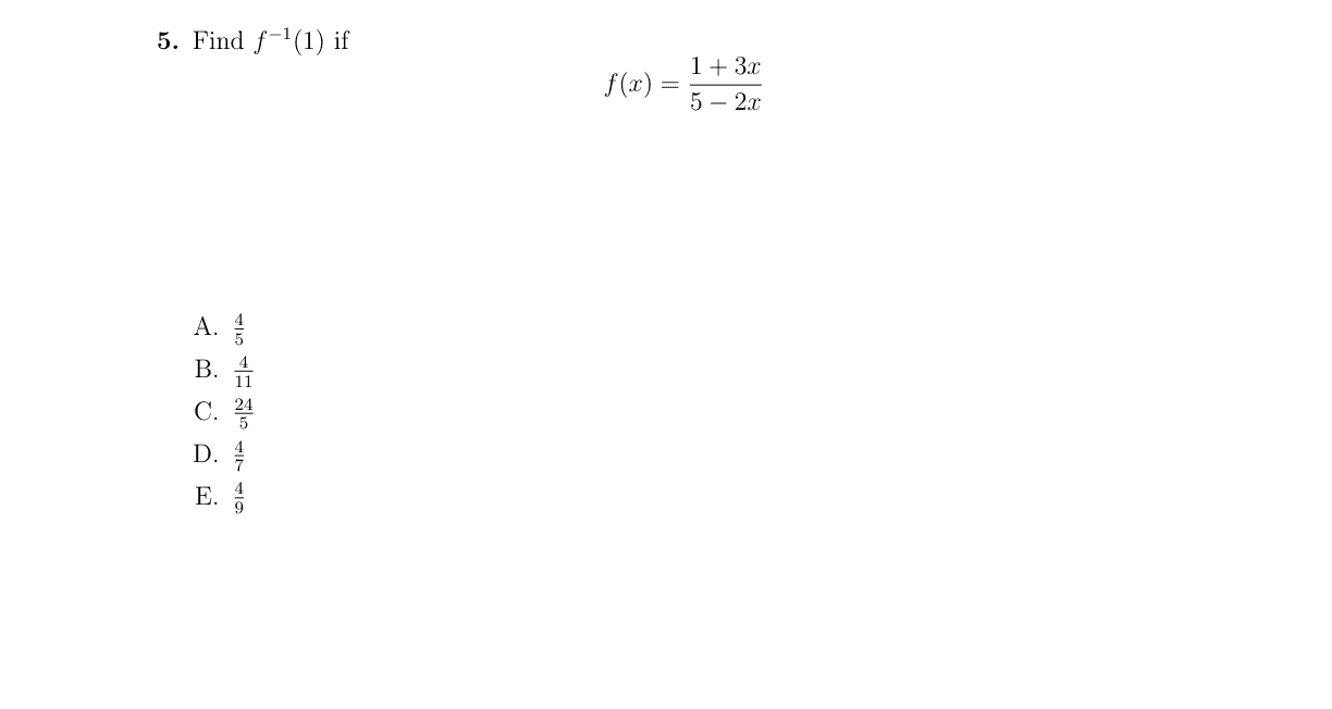 Problem 5