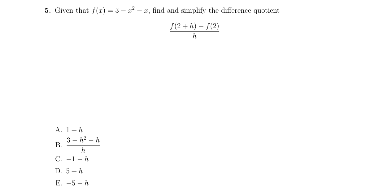 Problem 5