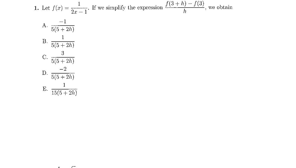 Problem 1