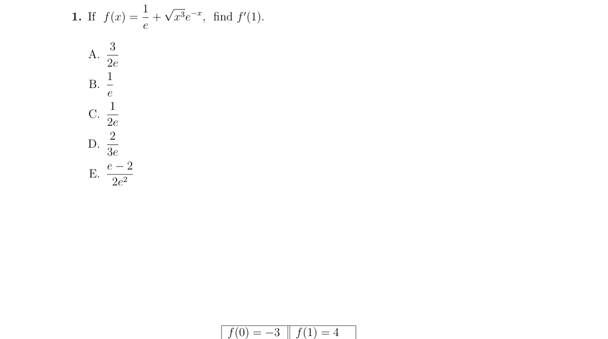 Problem 1