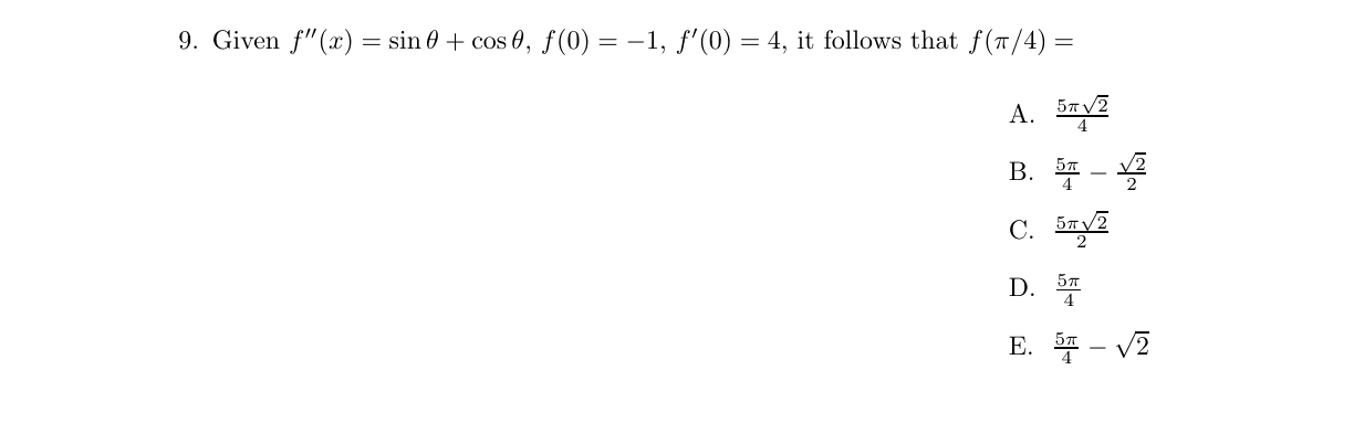 Problem 9