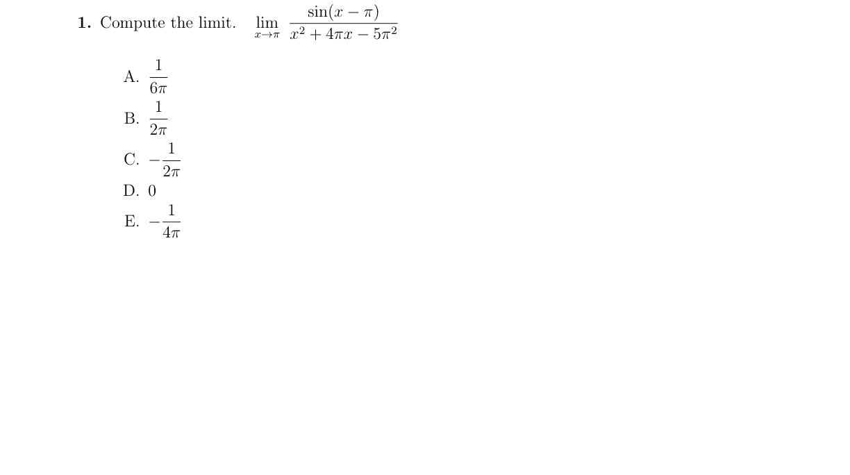 Problem 1