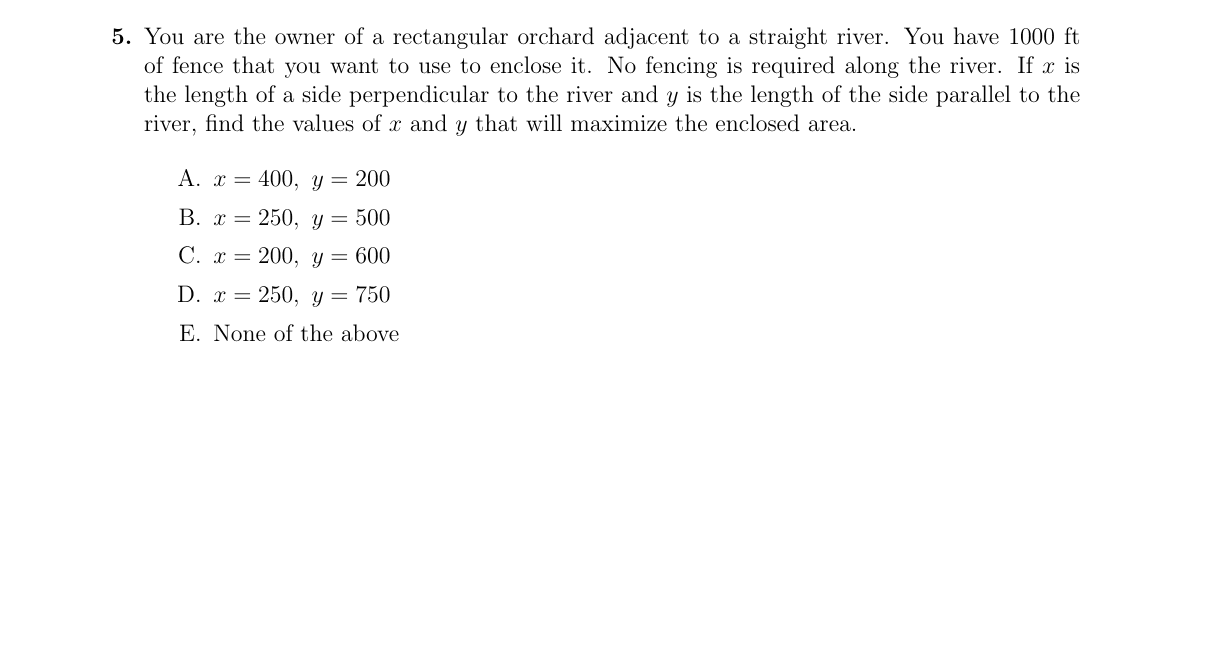 Problem 5