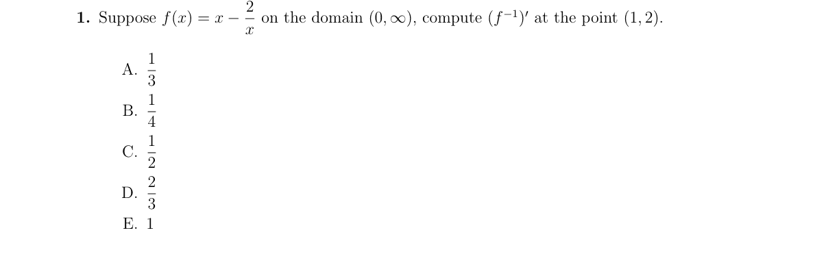 Problem 1