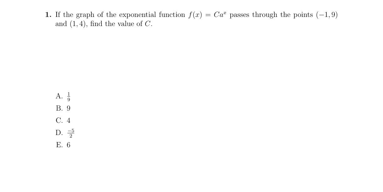 Problem 1