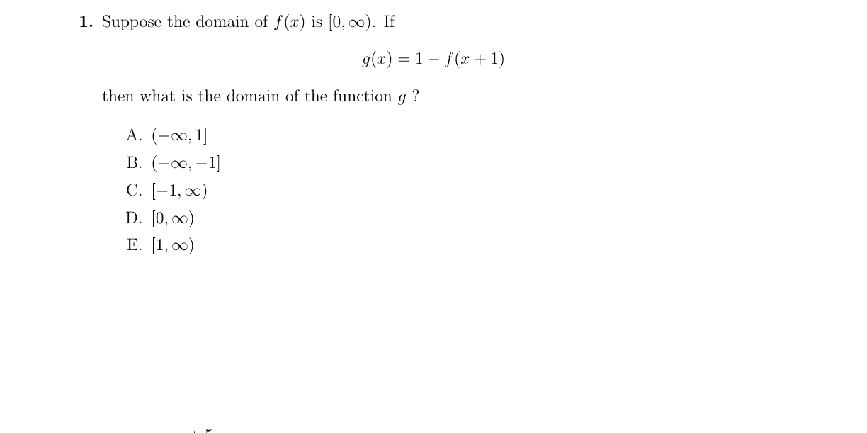 Problem 1