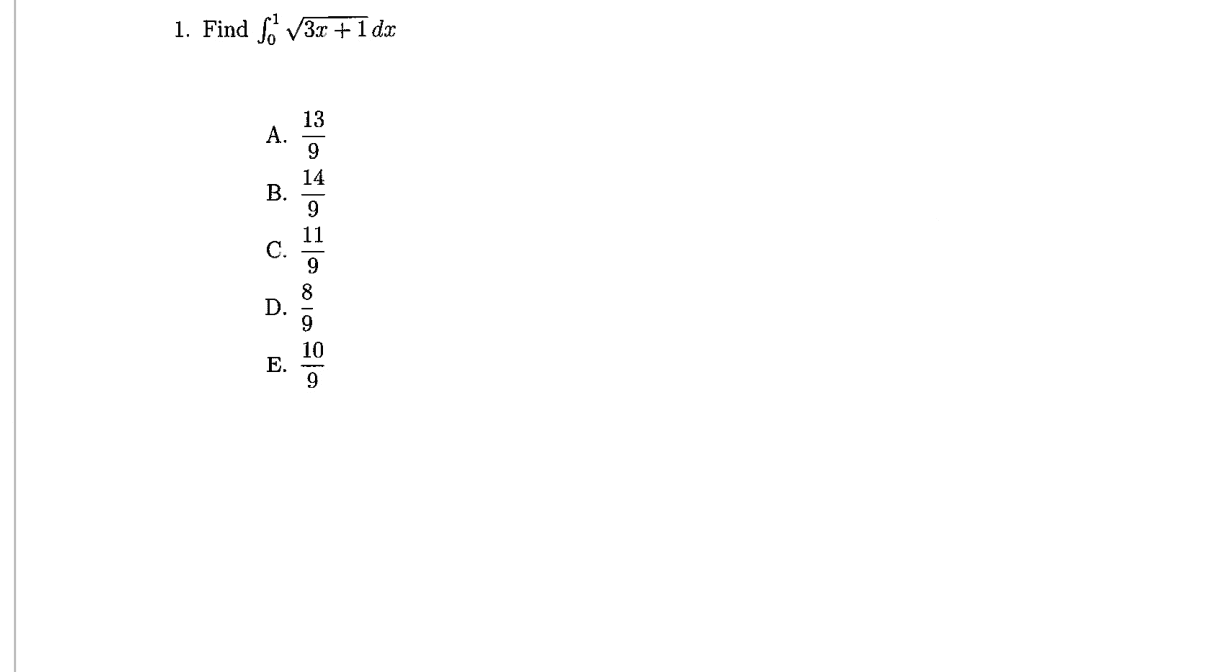 Problem 1