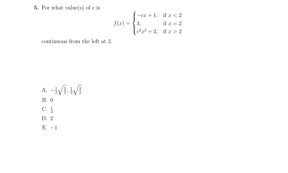 Problem 5