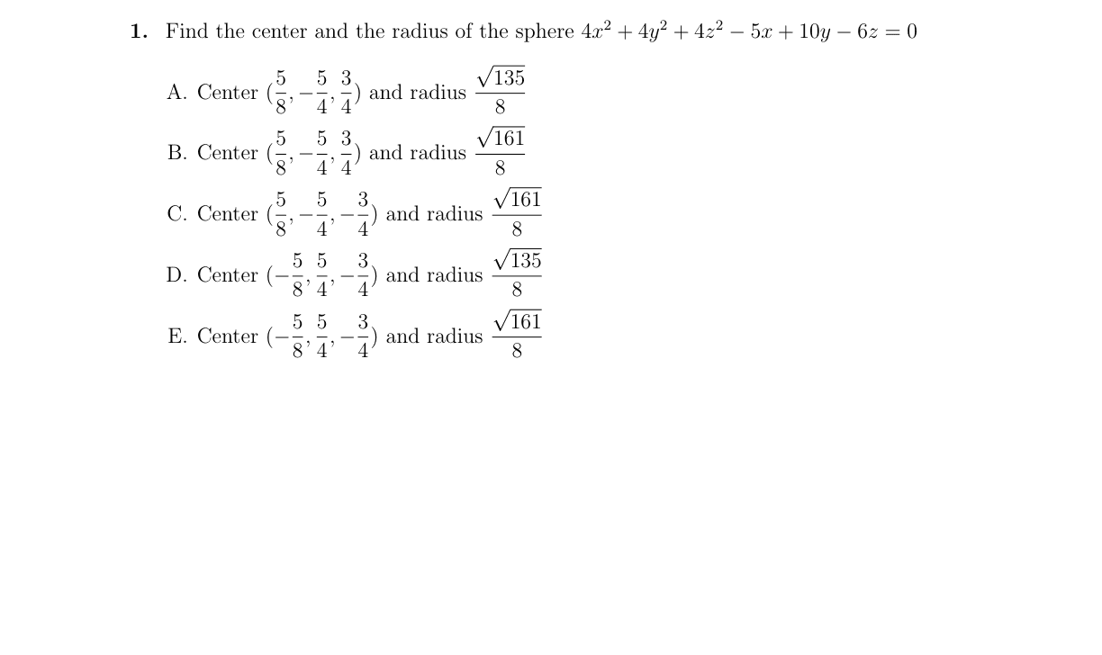 Problem 1
