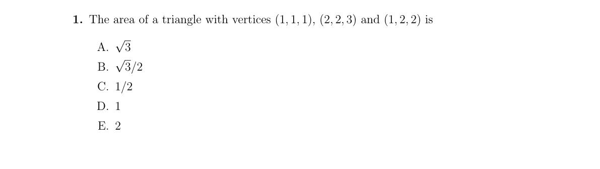 Problem 1