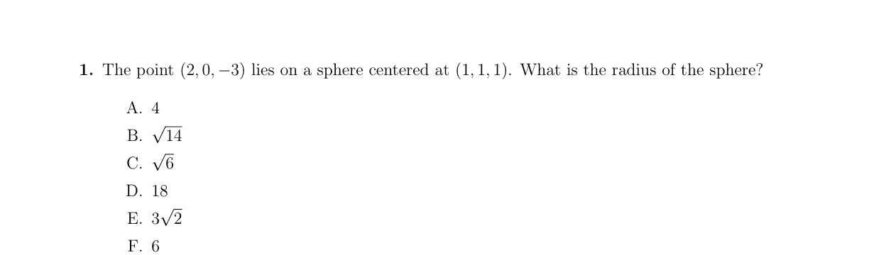 Problem 1
