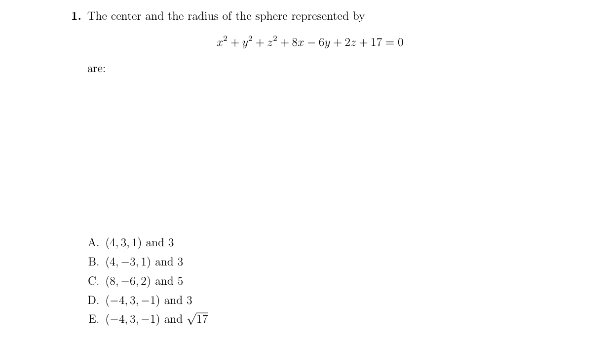 Problem 1