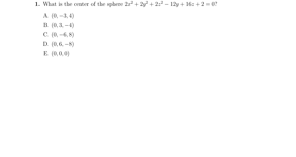 Problem 1