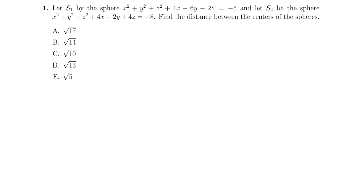 Problem 1