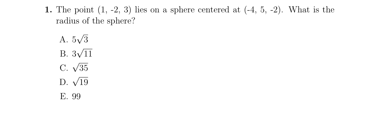 Problem 1