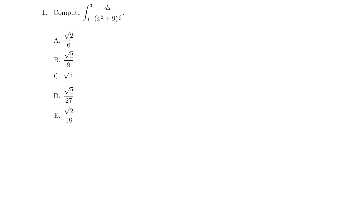 Problem 1