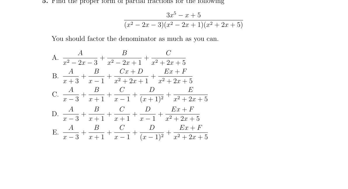 Problem 5