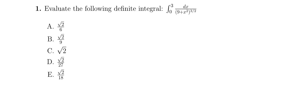 Problem 1