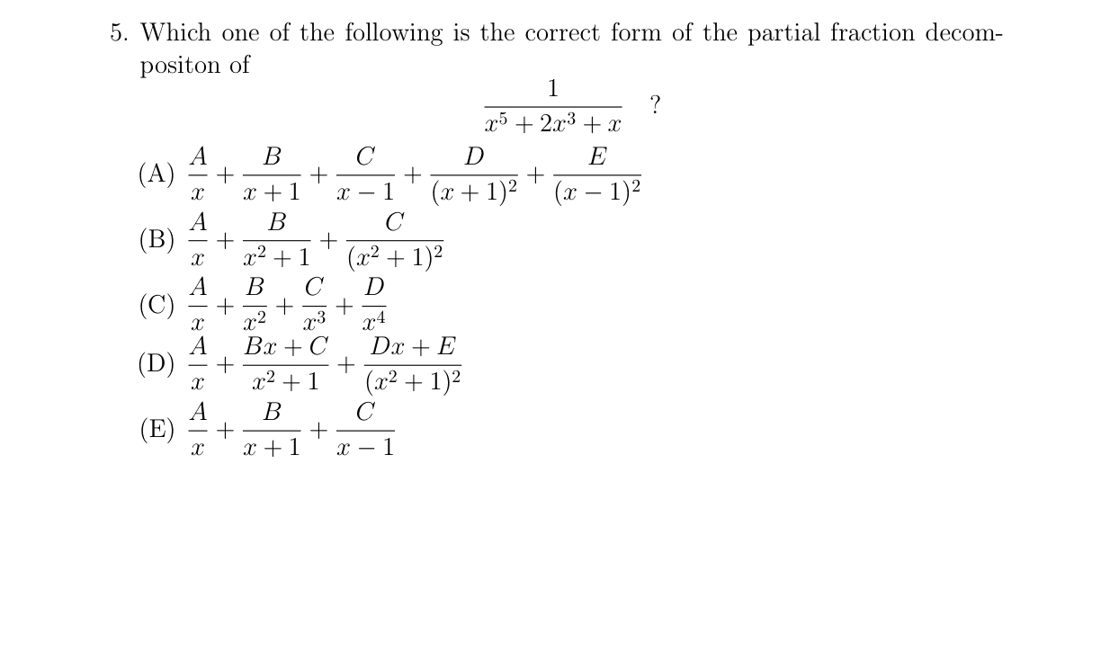 Problem 5