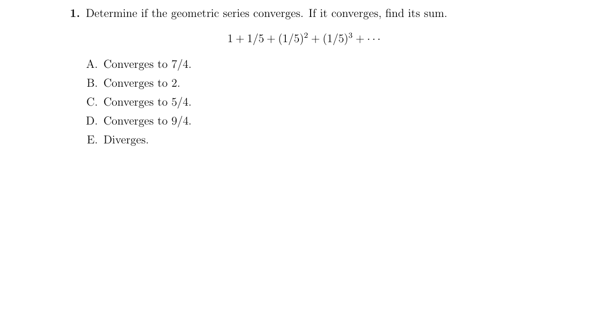 Problem 1
