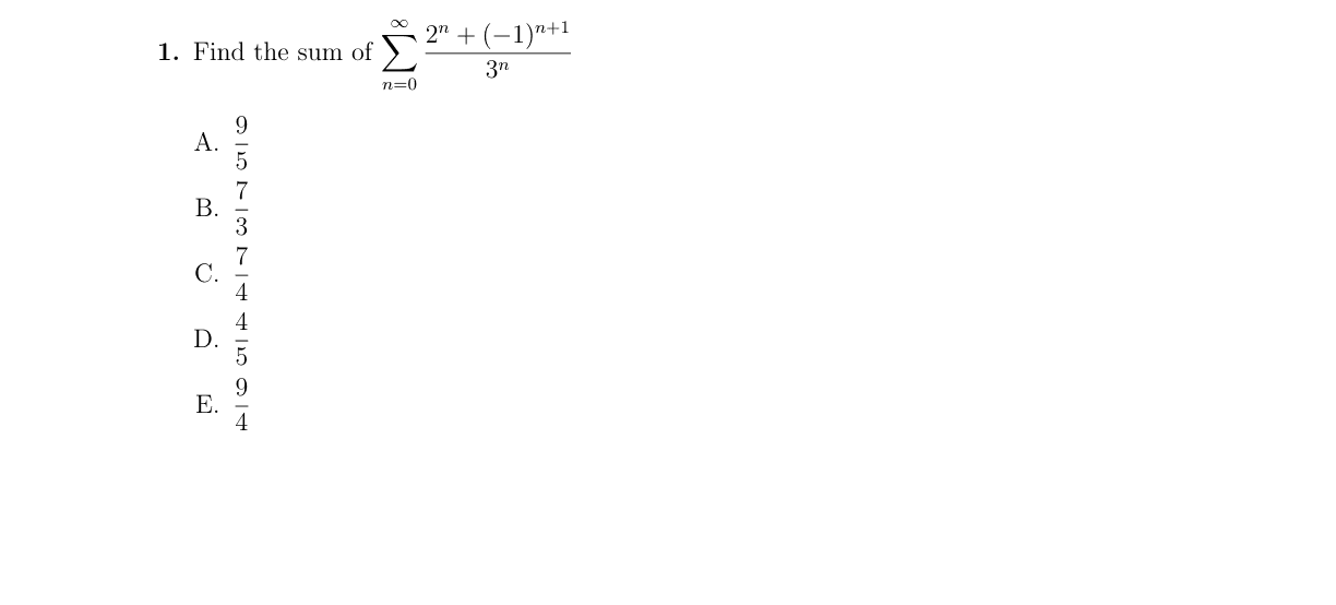 Problem 1
