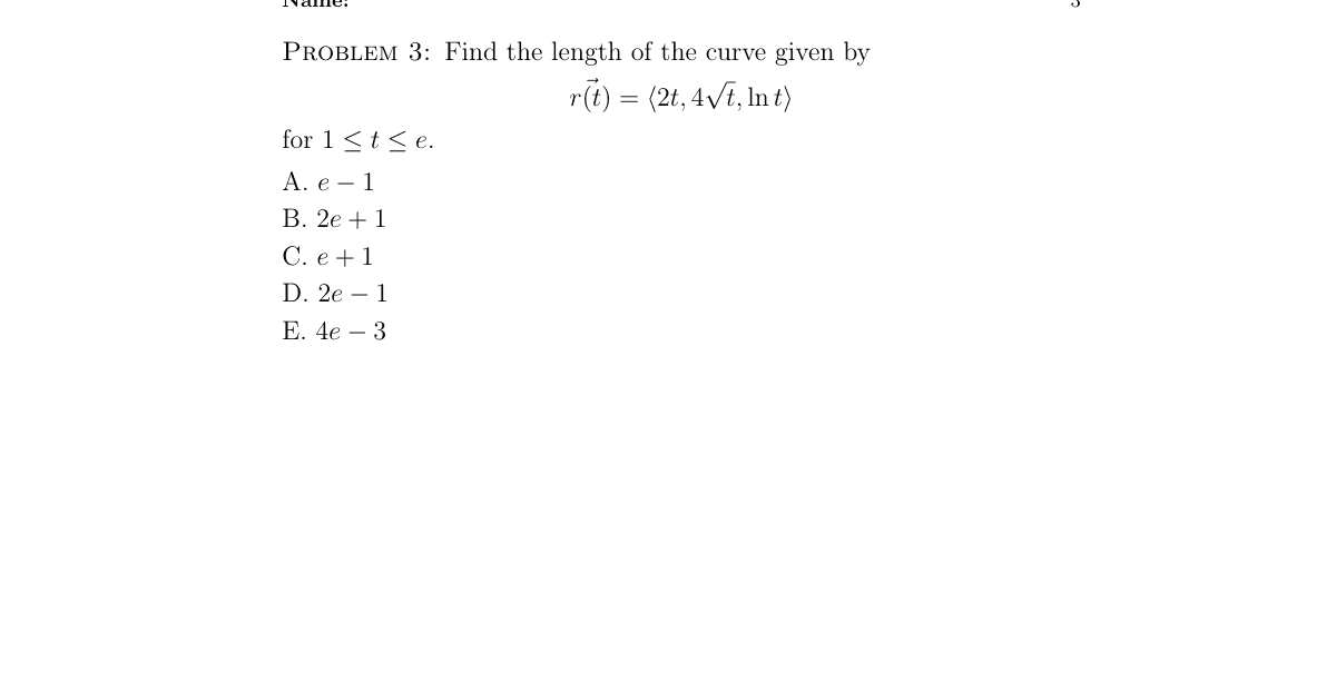 Problem 3