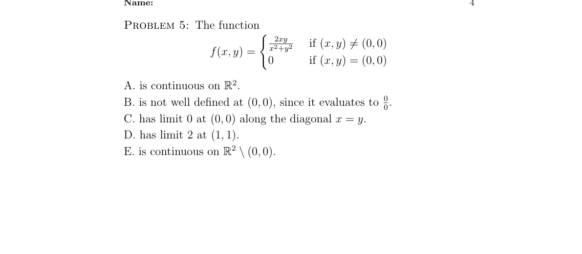 Problem 5