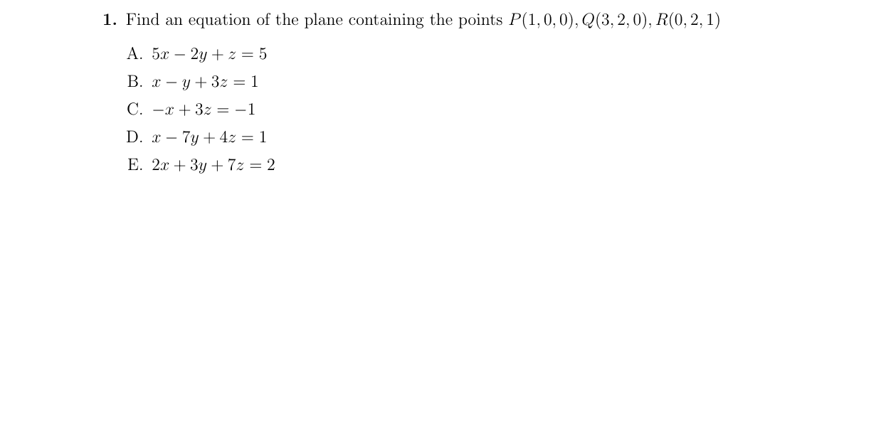 Problem 1
