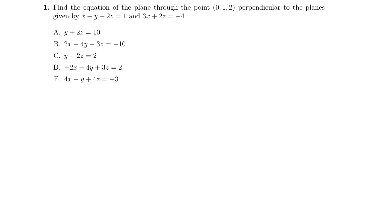 Problem 1