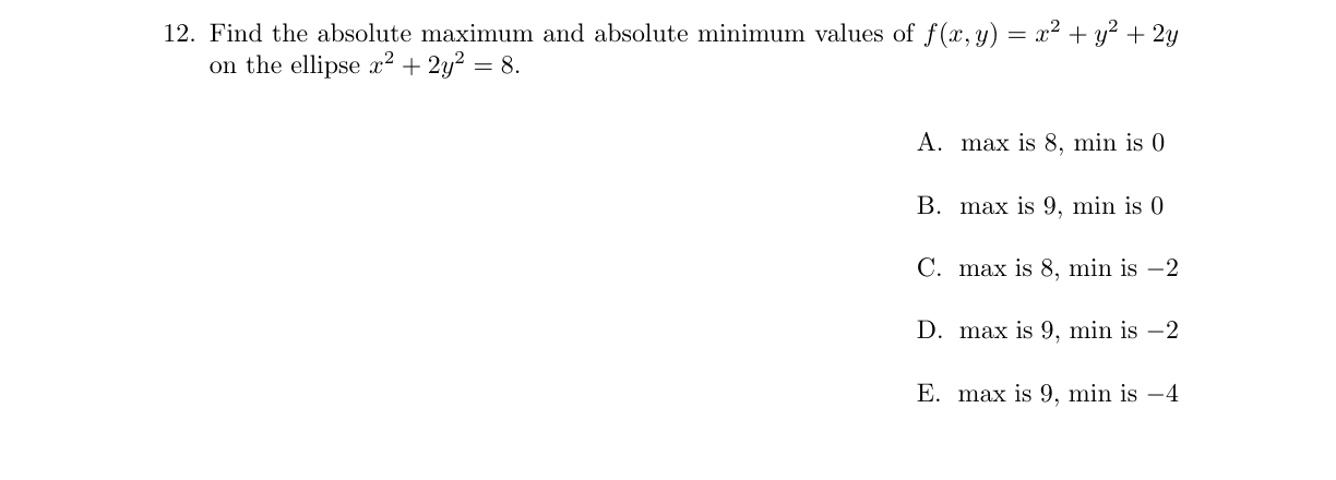 Problem 12