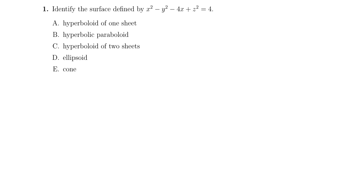 Problem 1