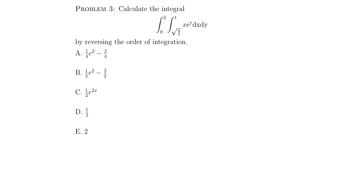 Problem 3