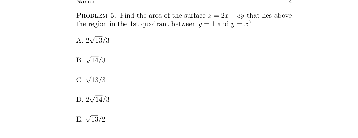 Problem 5