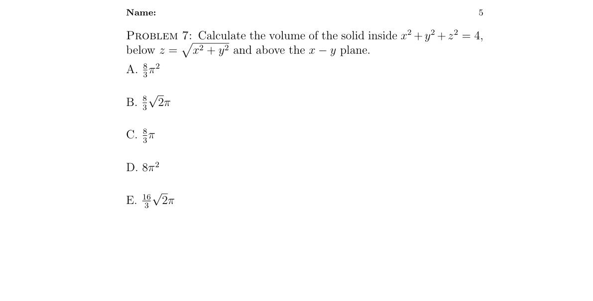 Problem 7