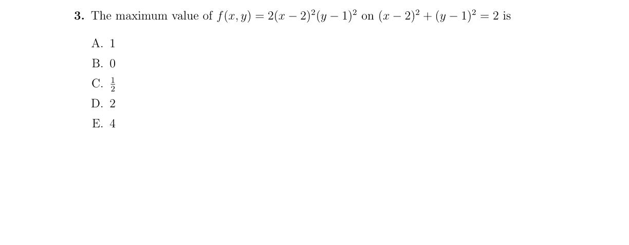 Problem 3