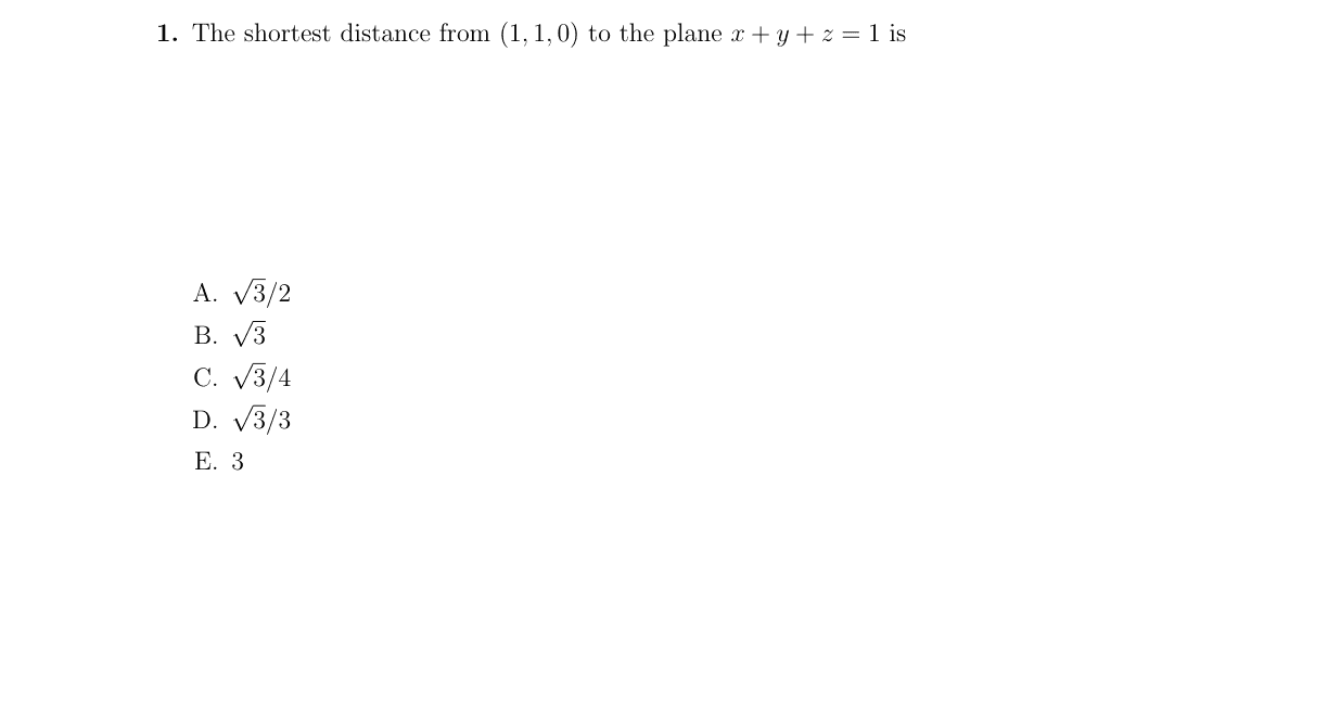 Problem 1