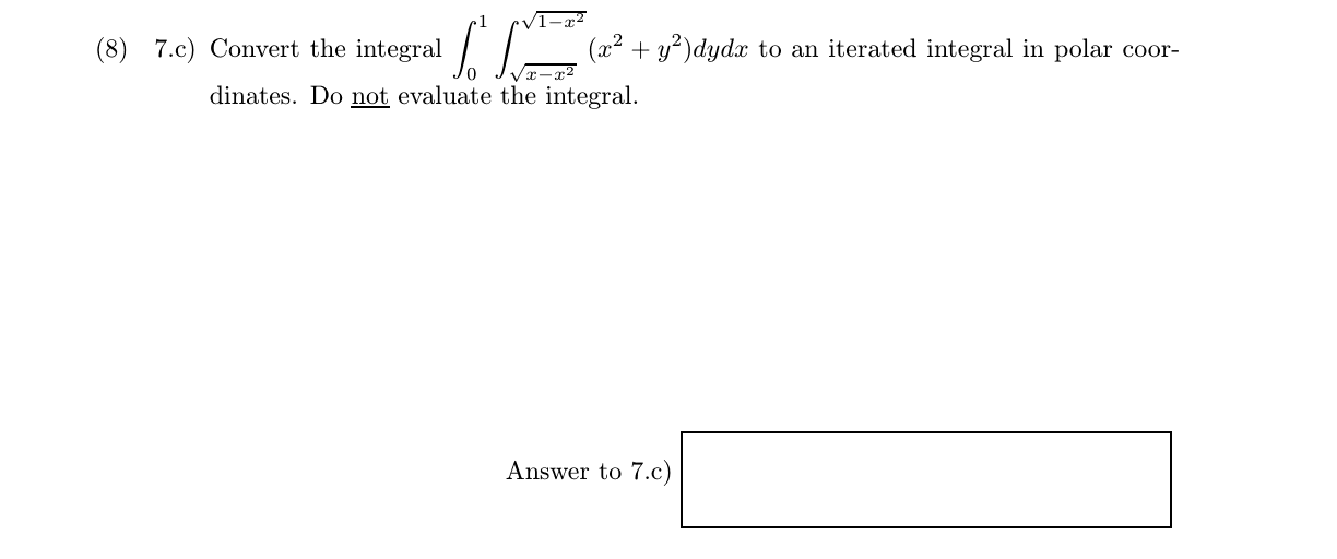 Problem 7.c