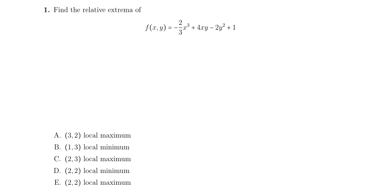 Problem 1