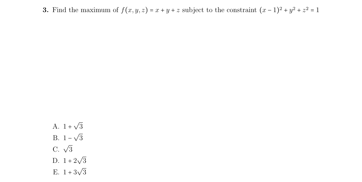 Problem 3