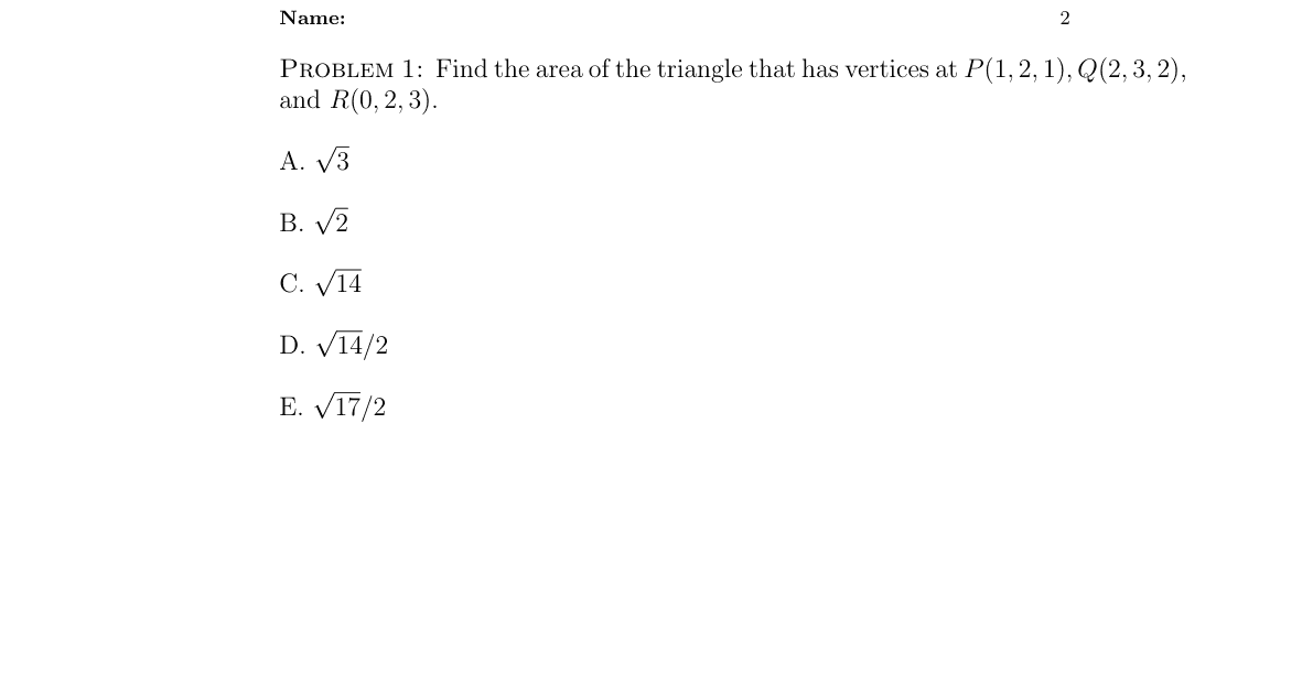 Problem 1
