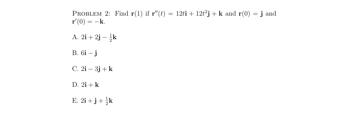 Problem 2