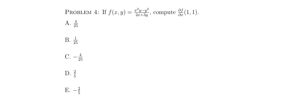 Problem 4