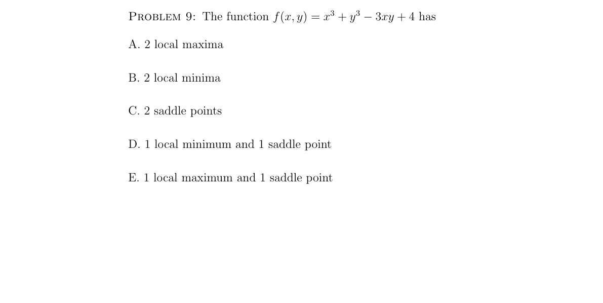 Problem 9